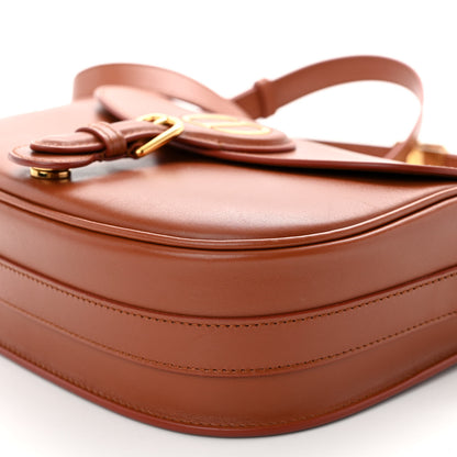 Christian Dior Box Calfskin Medium Bobby Flap Dark Tan 9 of 11