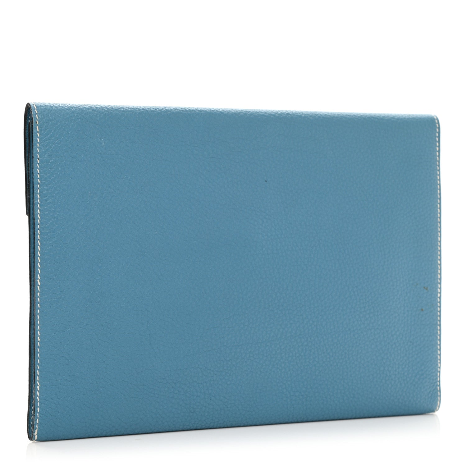 Hermes Togo Pochette Rio Blue Jean 3 of 10