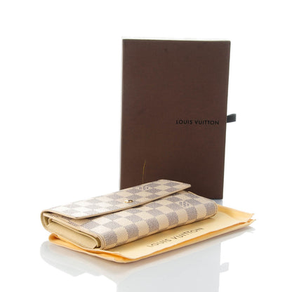 Louis Vuitton Damier Azur Porte Tresor International Wallet 4 of 9