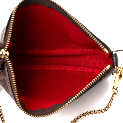 Louis Vuitton Damier Ebene Mini Pochette Accessories 5 of 11