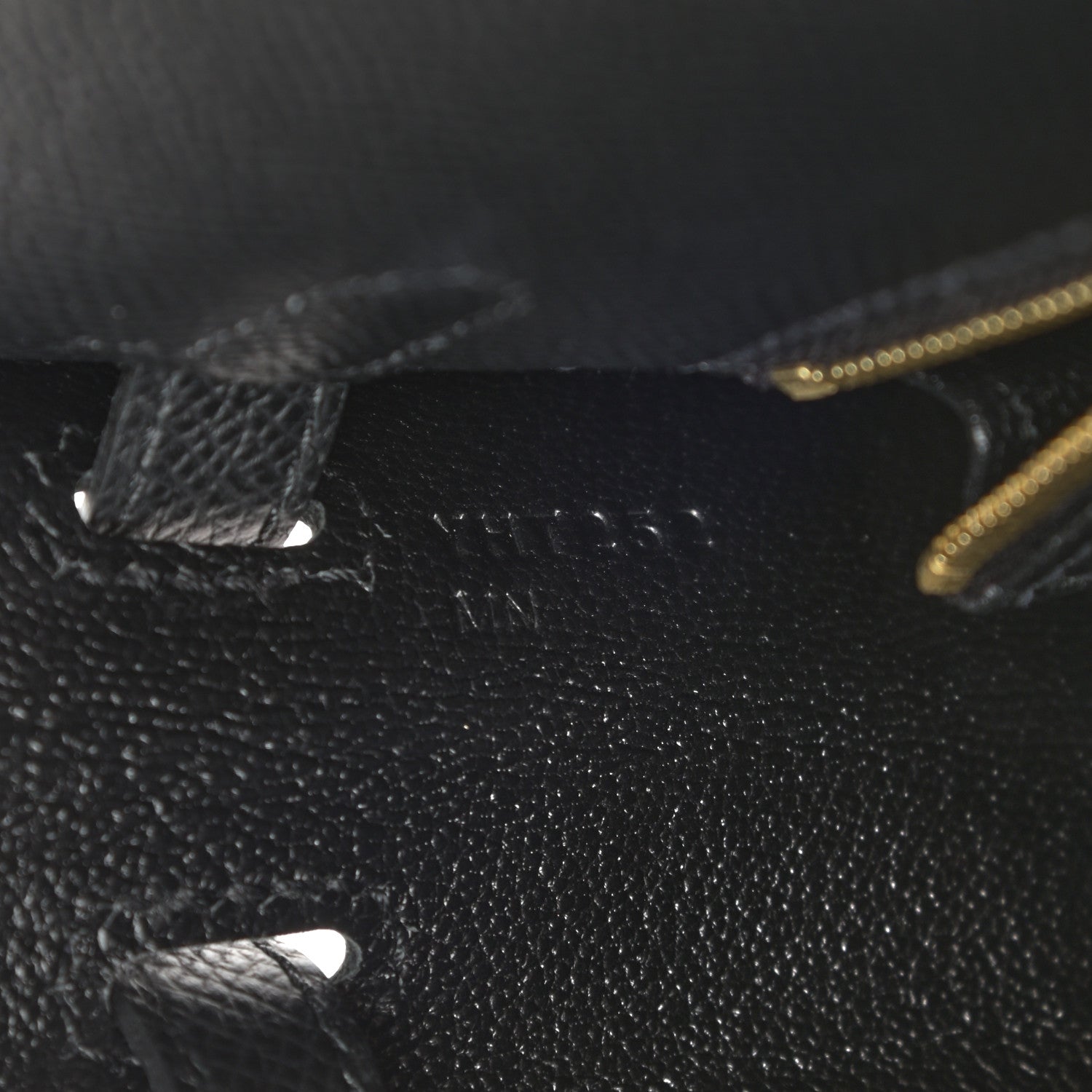 Hermes Epsom Kelly Sellier 25 Black 7 of 11