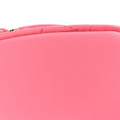 Chanel Lambskin Quilted CC In Love Heart Bag Pink 12 of 14