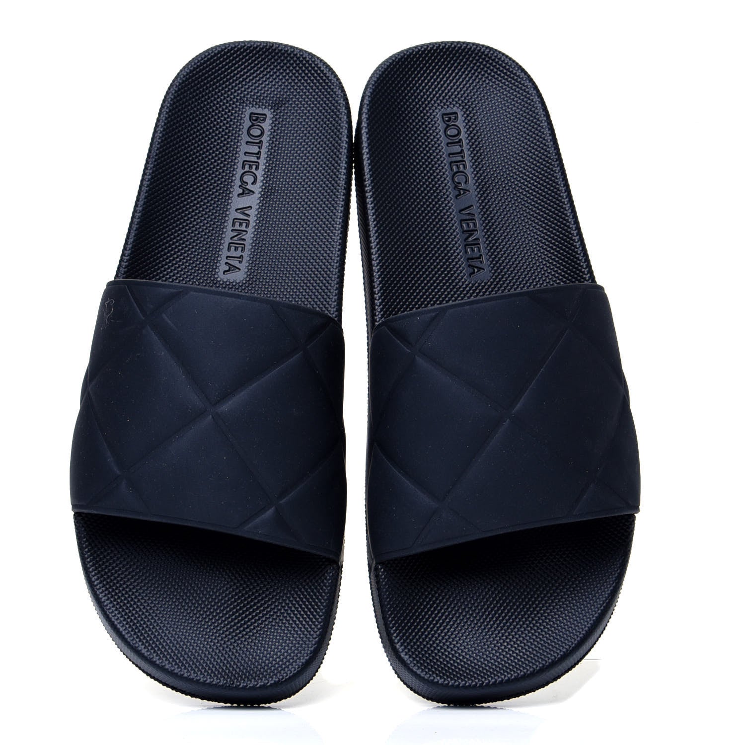 Bottega Veneta Rubber The Slider Sandals 39 Black 5 of 10