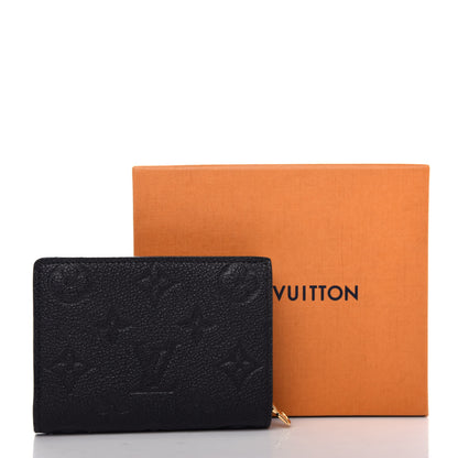 Louis Vuitton Empreinte Clea Wallet Black 9 of 9
