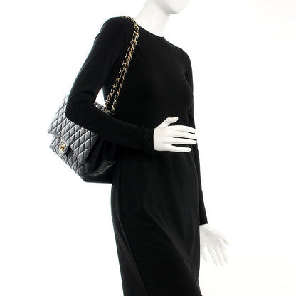 Chanel Caviar Quilted Maxi Single Flap Black 2 of 13