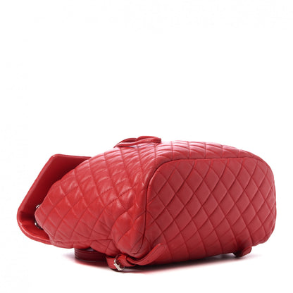 Chanel Lambskin Quilted Large Urban Spirit Backpack Red 3 of 9
