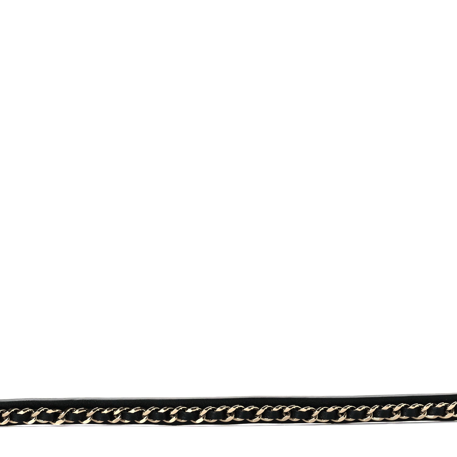 Chanel Calfskin Metal CC Chain Belt 80 32 Black 5 of 8