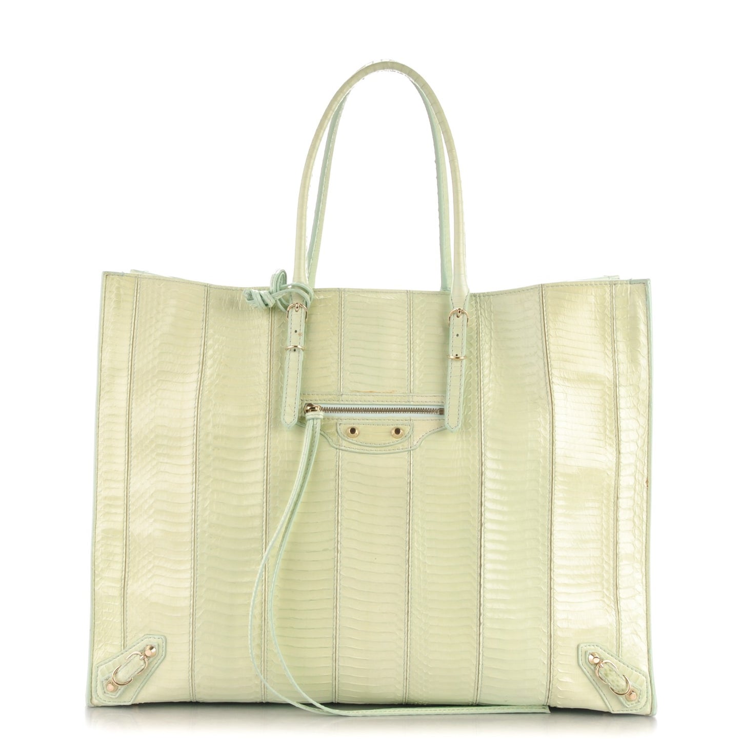 Python Papier A4 Tote Vert