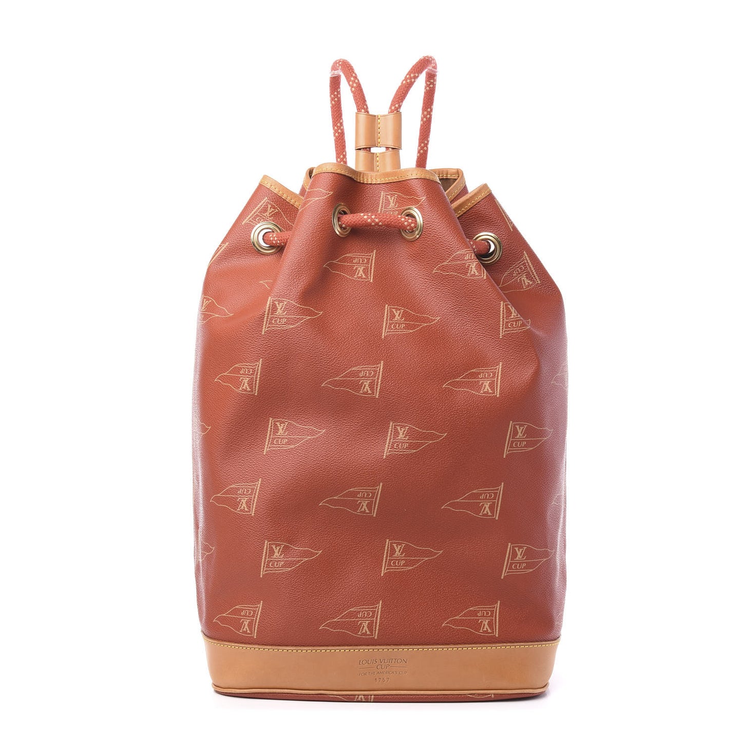 Canvas Americas Cup 1995 Saint Tropez Drawstring Bag Red