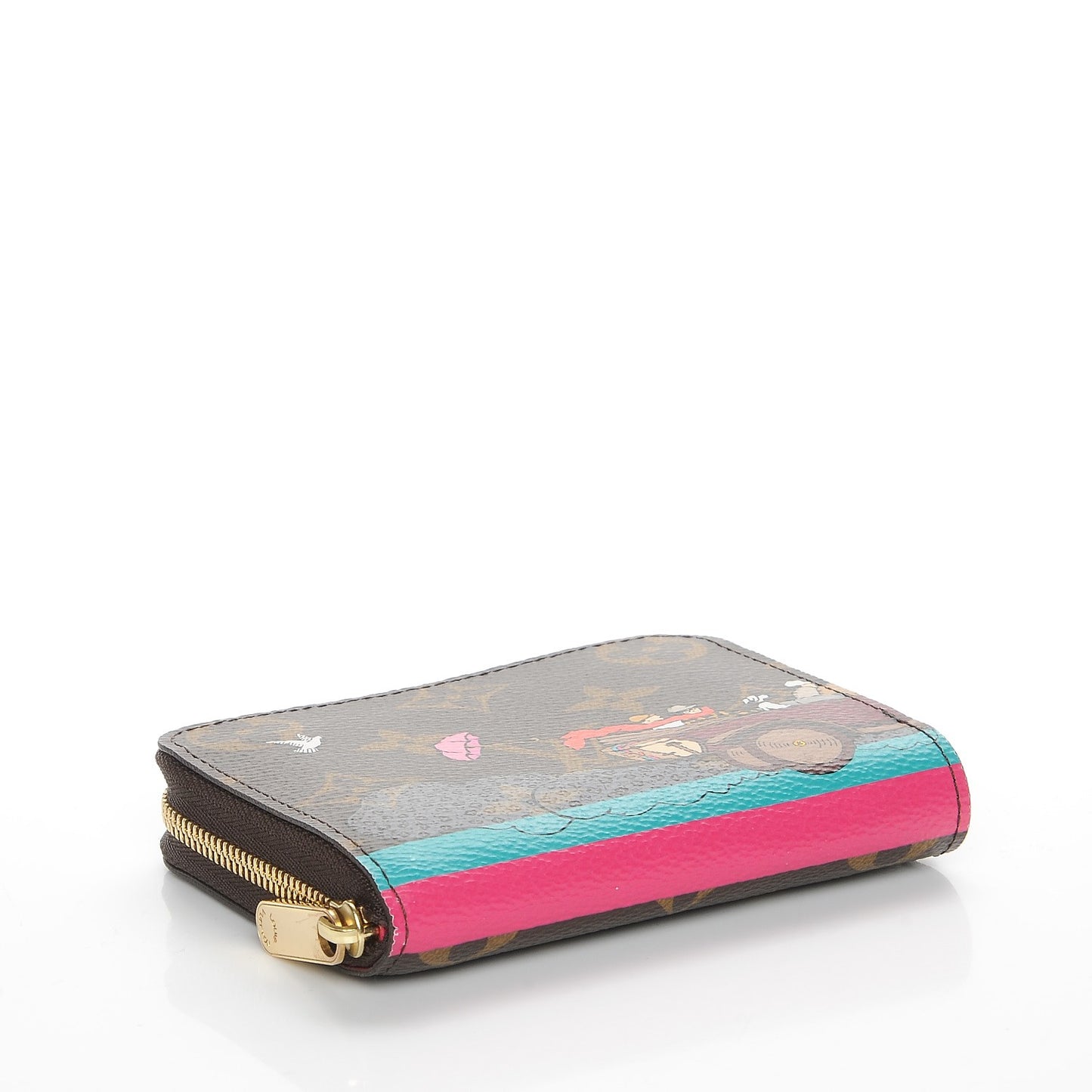Monogram 2015 Christmas Animation Zippy Coin Purse