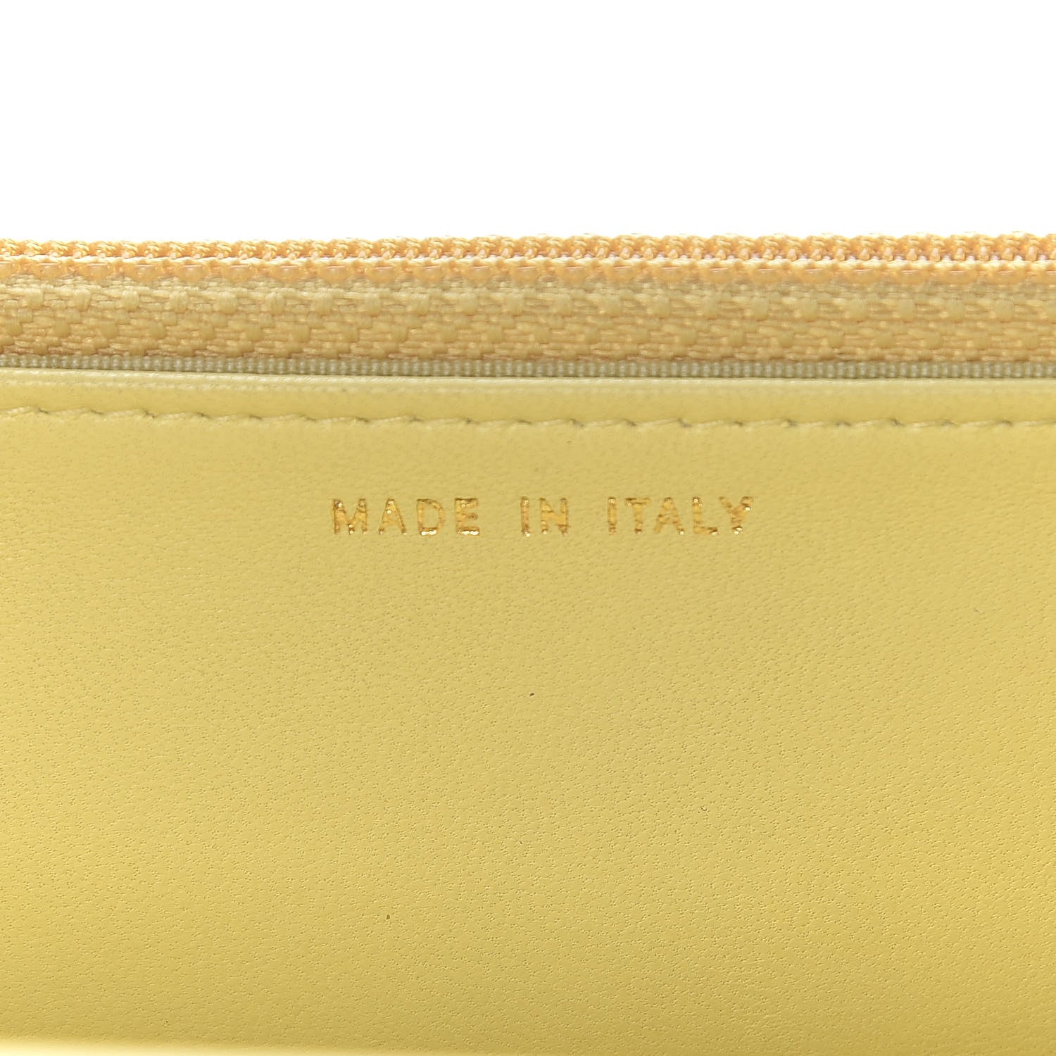 Chanel Lambskin Quilted Boy Wallet On Chain WOC Yellow 7 of 12