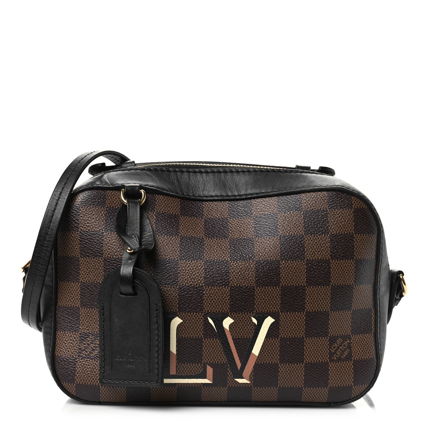 Louis Vuitton Damier Ebene Santa Monica Black 1 of 11