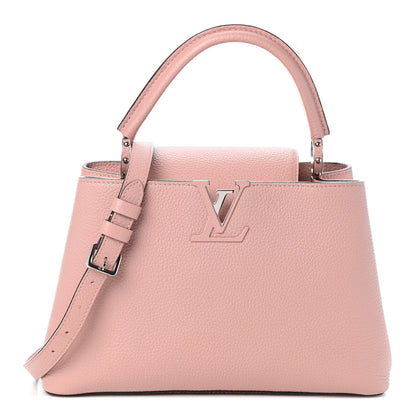 Louis Vuitton Taurillon Capucines PM Magnolia 1 of 9