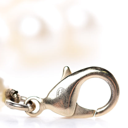 Chanel Pearl Crystal CC Bracelet Gold 4 of 5