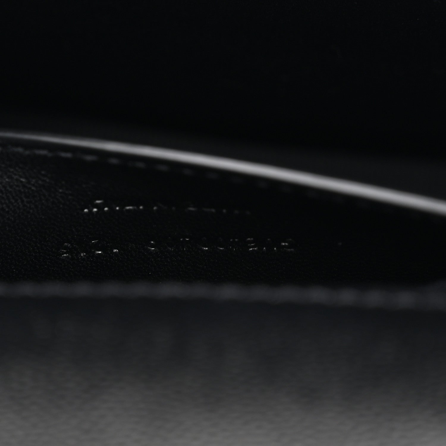 Saint Laurent Grain De Poudre Classic Monogram Kate Clutch Black 7 of 7