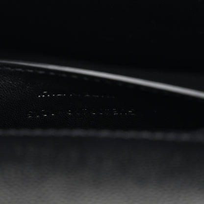 Saint Laurent Grain De Poudre Classic Monogram Kate Clutch Black 7 of 7