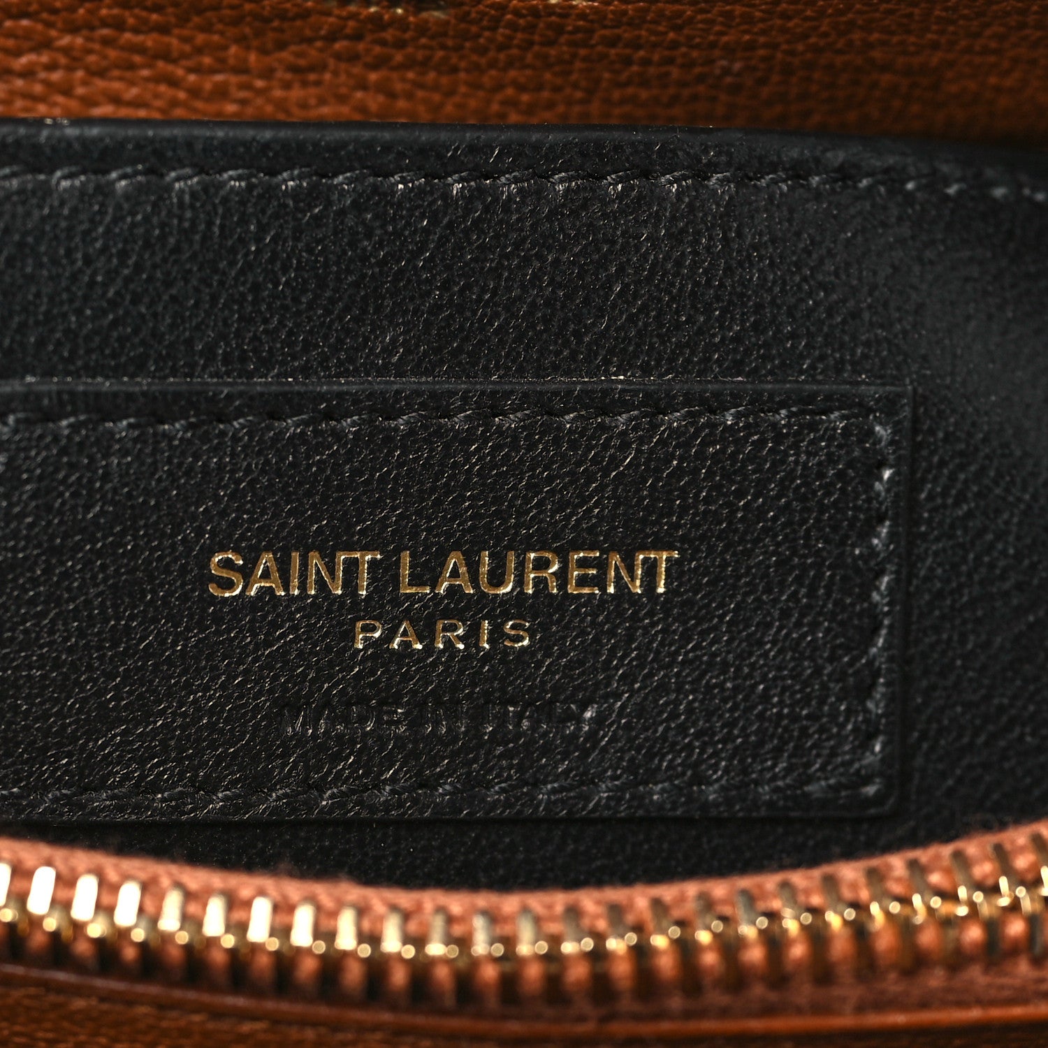 Saint Laurent Sheepskin Matelasse Chevron Monogram Medium College Bag Brick 6 of 9