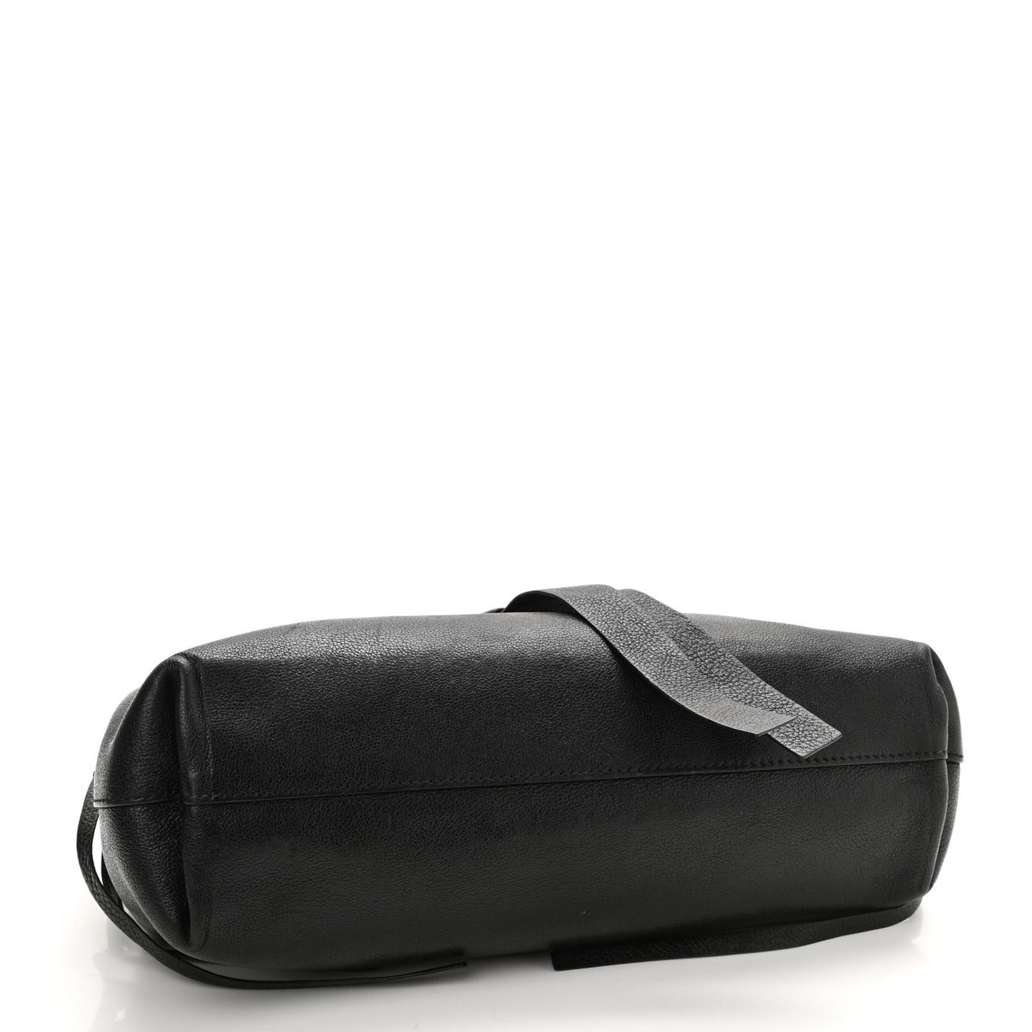 Calfskin VRing Shoulder Bag Black