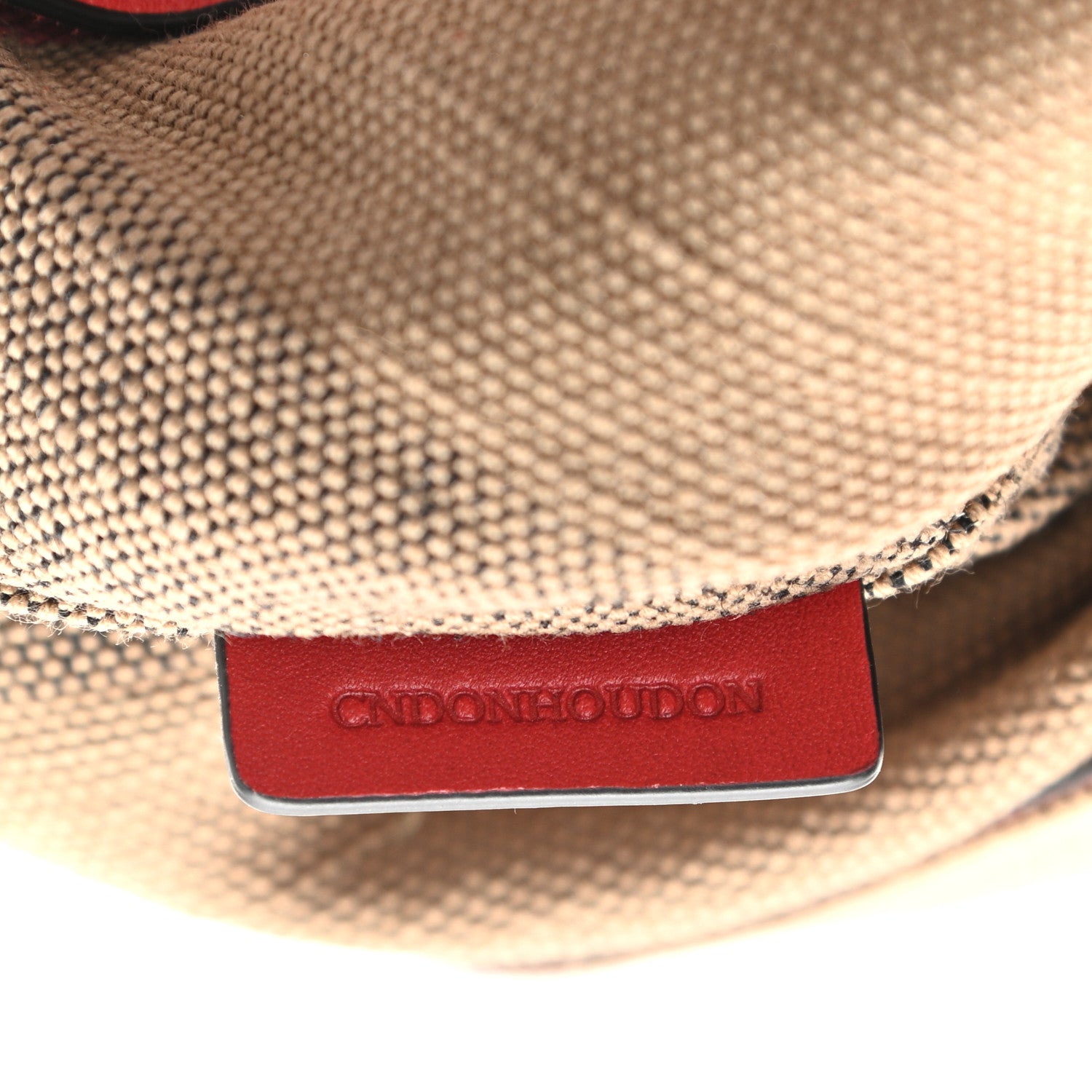 Burberry Canvas Mega Check Medium Ashby Hobo Cadmium Red 8 of 13