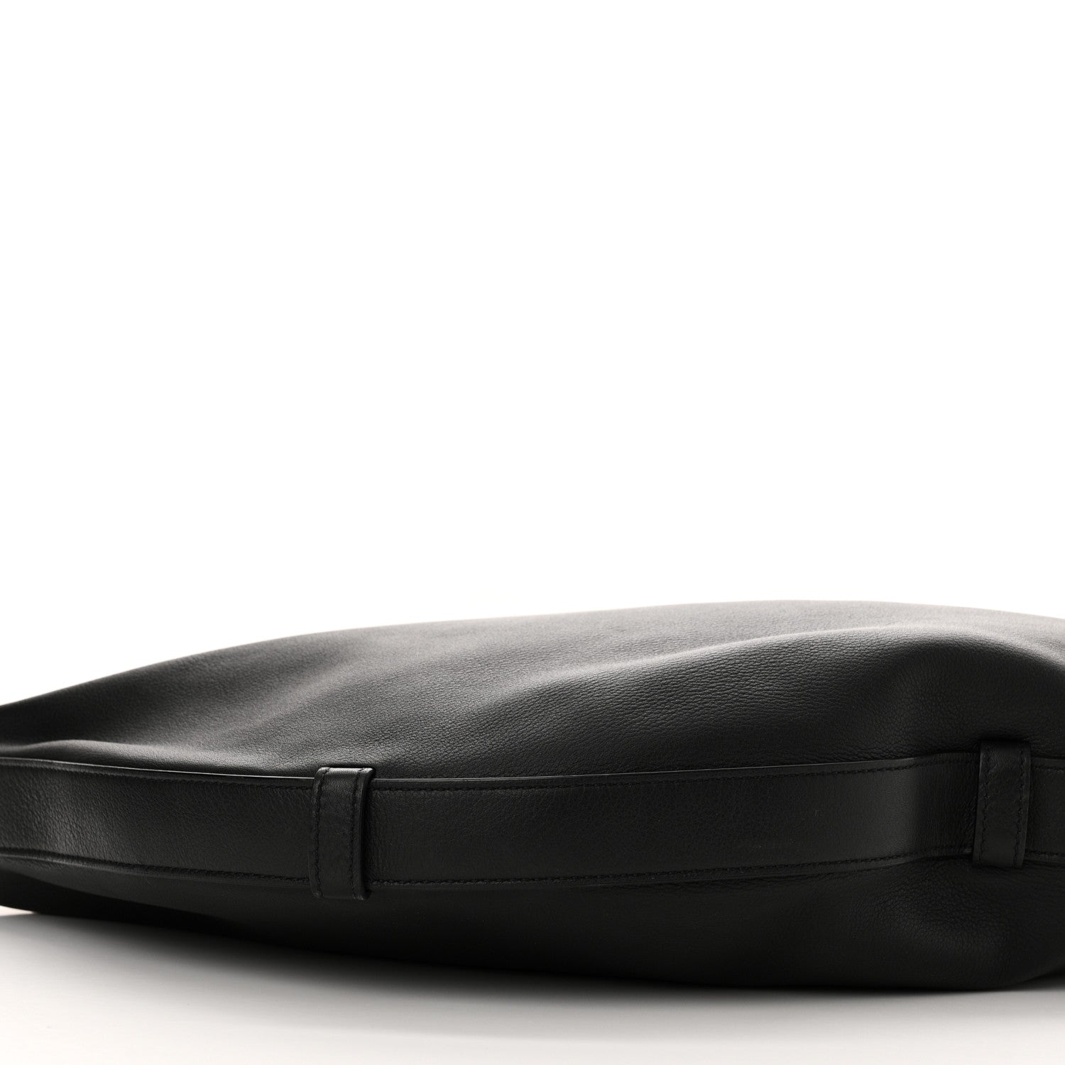 Celine Supple Calfskin Medium Strap Leandre Shoulder Bag Black 8 of 9