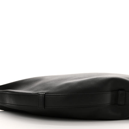 Celine Supple Calfskin Medium Strap Leandre Shoulder Bag Black 8 of 9