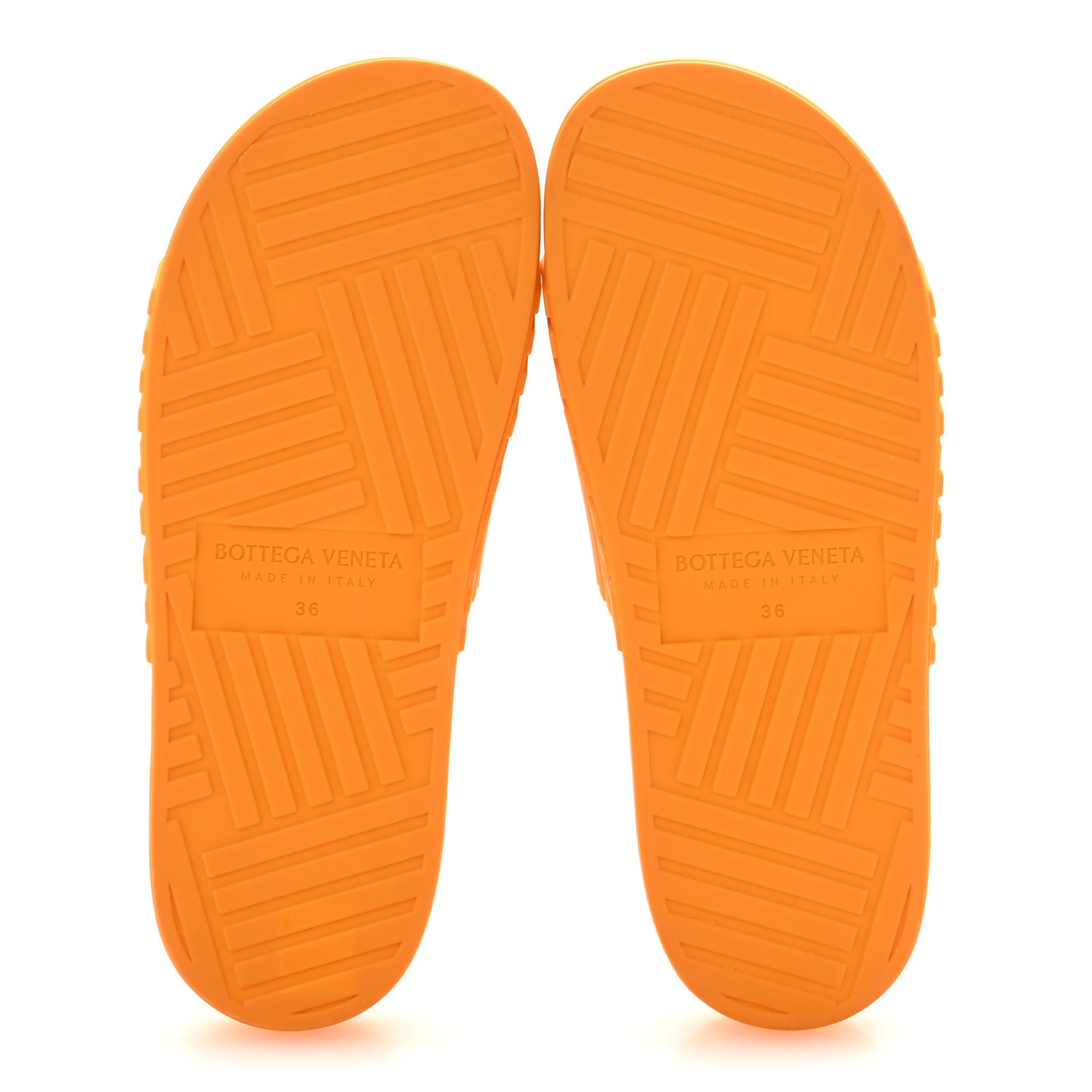 Rubber The Slider Sandals 36 Tangerine