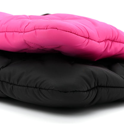 Louis Vuitton Econyl Monogram Pillow Maxi Multi Pochette Accessories Black Fuchsia 8 of 9
