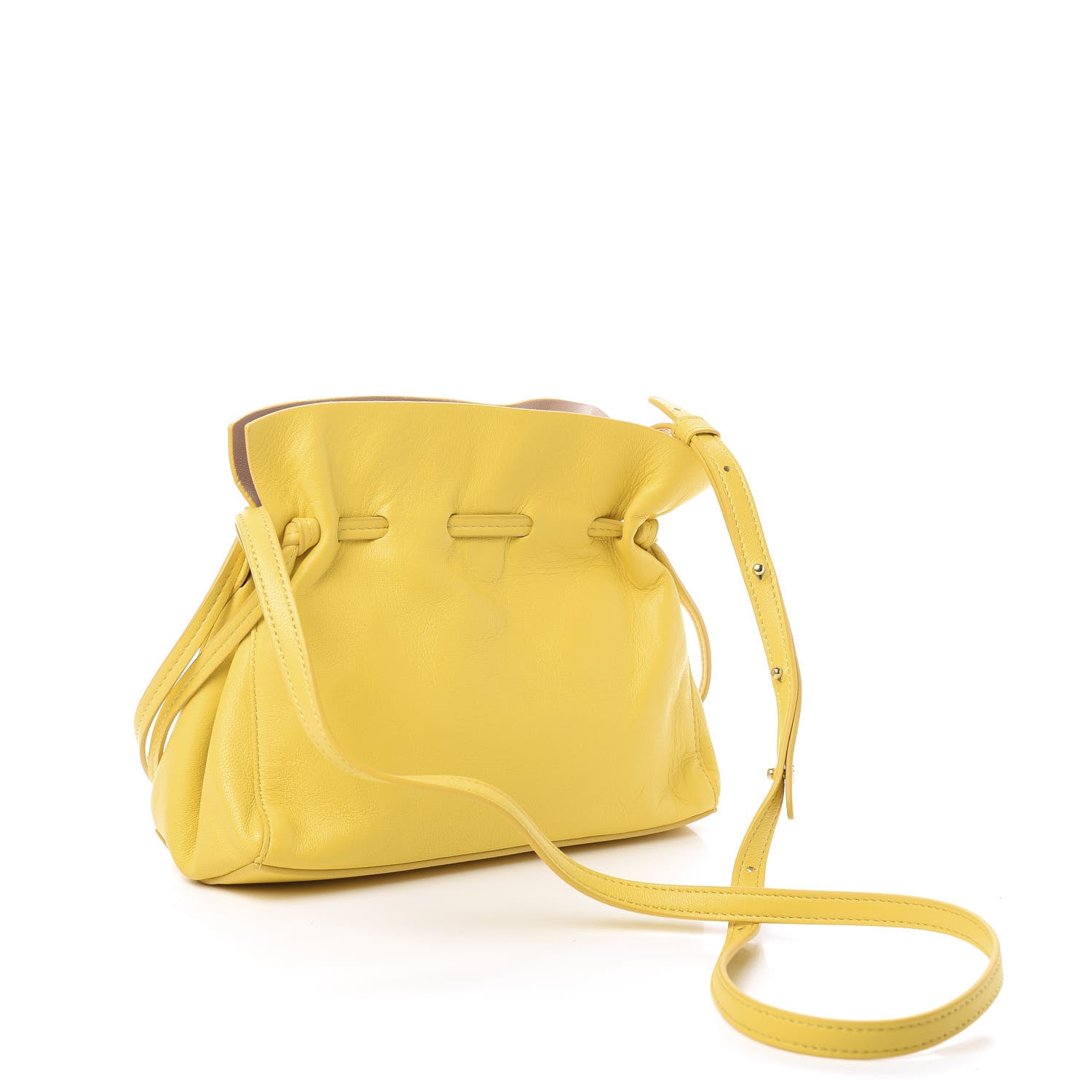 Mansur Gavriel Lambskin Protea Bag Sun Rosa 2 of 8