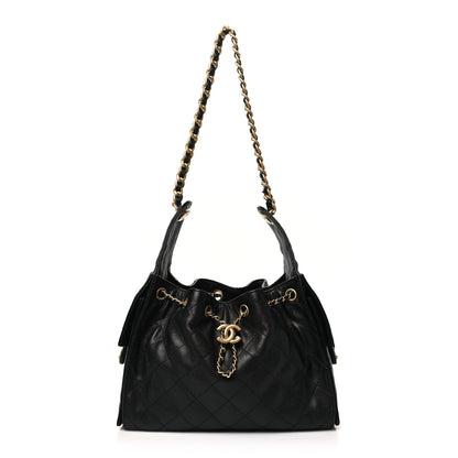 Chanel Caviar Quilted Small Chanel 25 Handbag Black 1 of 10