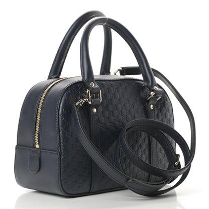 Gucci Soft Microguccissima Small Crossbody Bag Blue 3 of 10