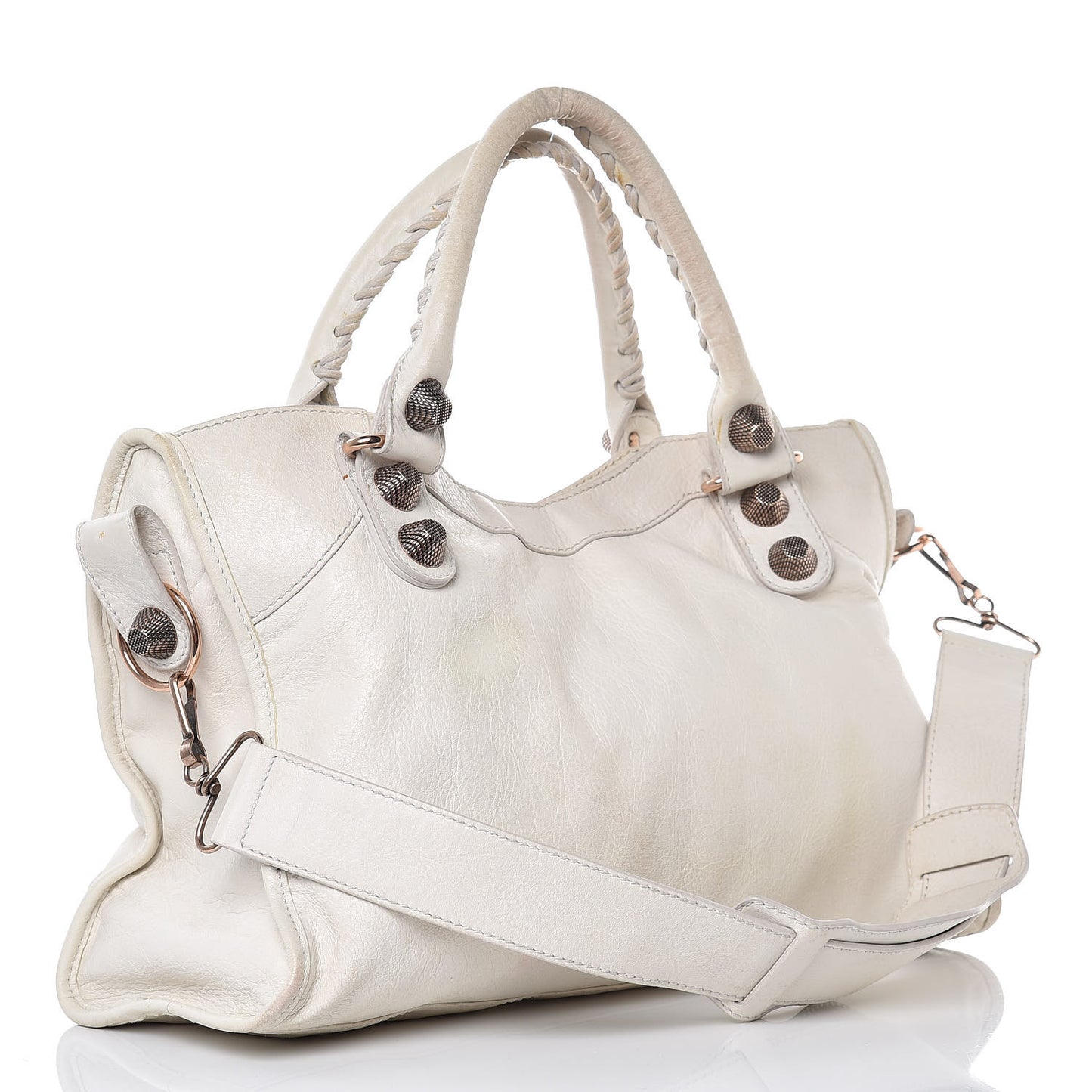 Agneau Giant 21 Rose Gold Hardware City White Light
