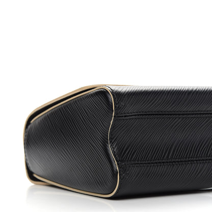 Louis Vuitton Epi Travel Stickers Twist Shoulder Bag MM Black 6 of 8