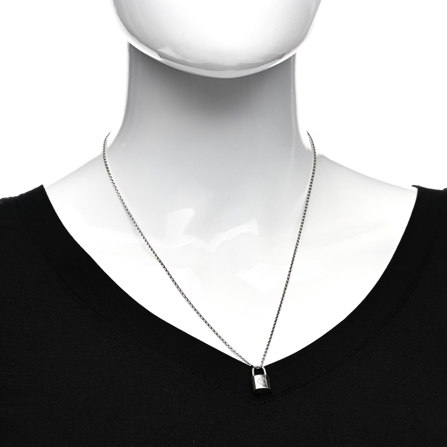 Sterling Silver Lockit Necklace