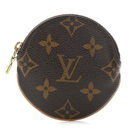 Louis Vuitton Monogram Round Coin Purse 1 of 9