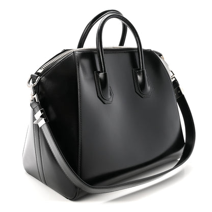 Givenchy Shiny Lord Calfskin Medium Antigona Black 3 of 10