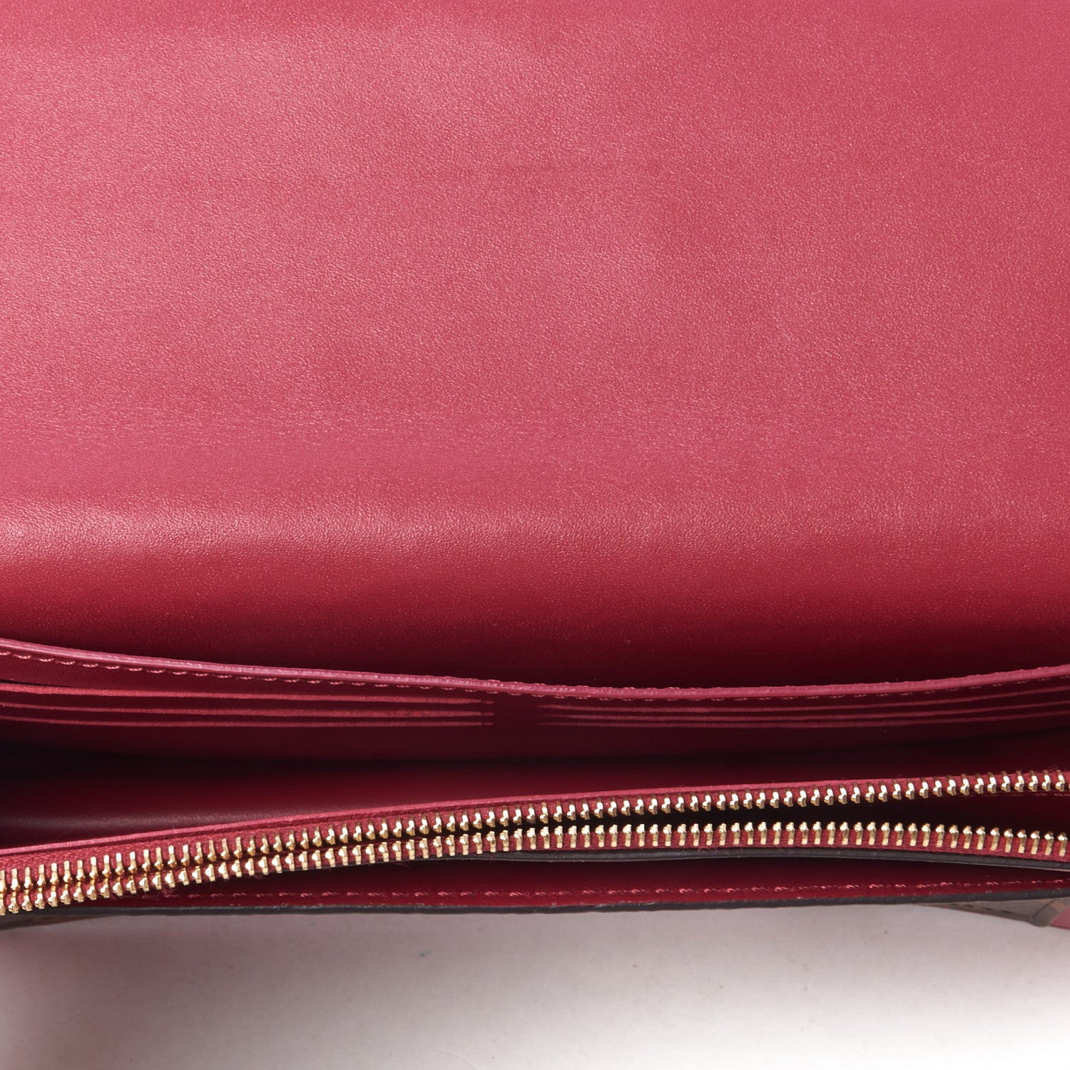 Louis Vuitton Monogram Flore Chain Wallet Fuchsia 5 of 9