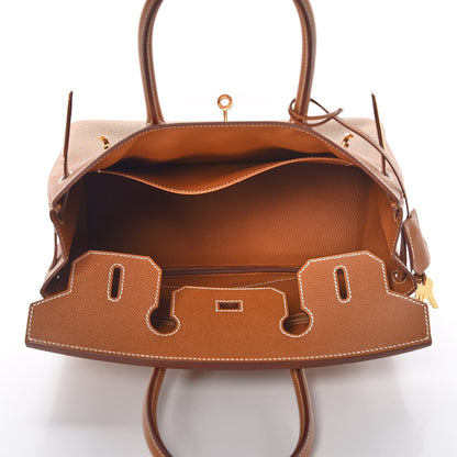 Hermes Epsom Birkin 30 Gold 17 of 51