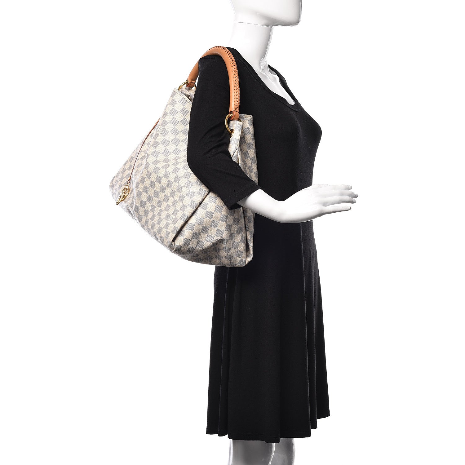 Louis Vuitton Damier Azur Artsy MM 2 of 9