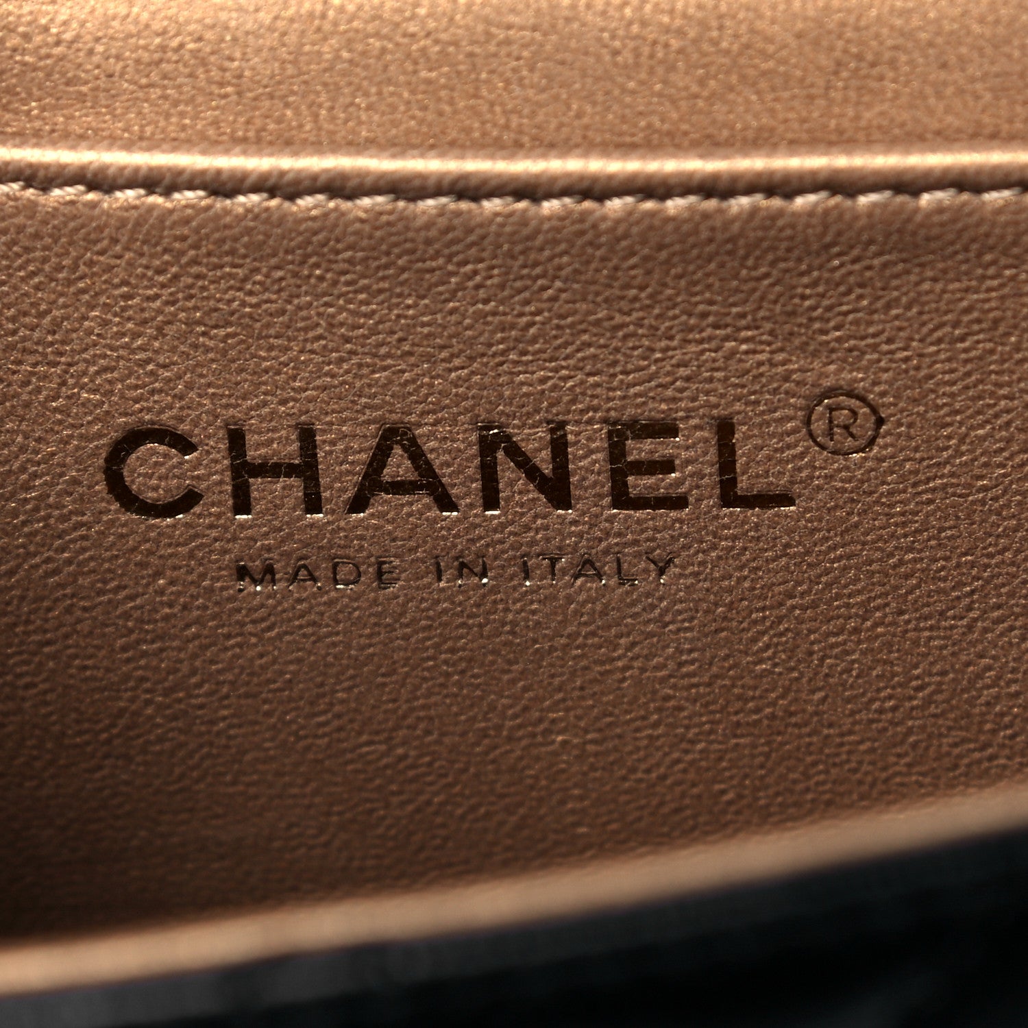 Chanel Goatskin Quilted Chic Pearls Flap Black 6 of 15