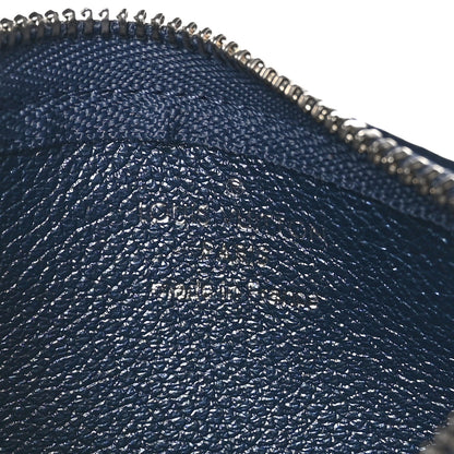 Louis Vuitton Metallic Empreinte Monogram Giant Key Pouch Navy Nacre 6 of 7