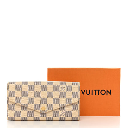 Louis Vuitton Damier Azur Sarah Wallet NM 14 of 14