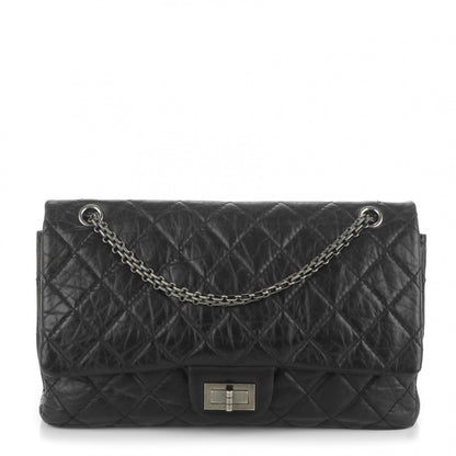 Chanel Aged Calfskin Quilted 2.55 Reissue 227 Flap Black 1 of 7