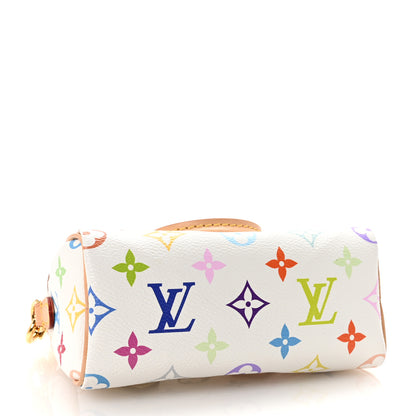 Louis Vuitton LV X TM Monogram Multicolor Nano Speedy White 4 of 10