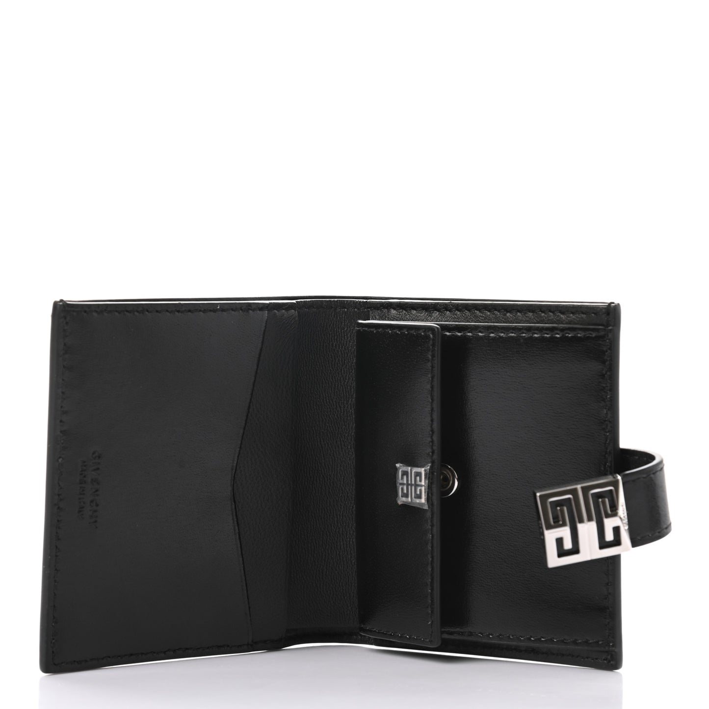 Textured Calfskin GV3 Wallet Black