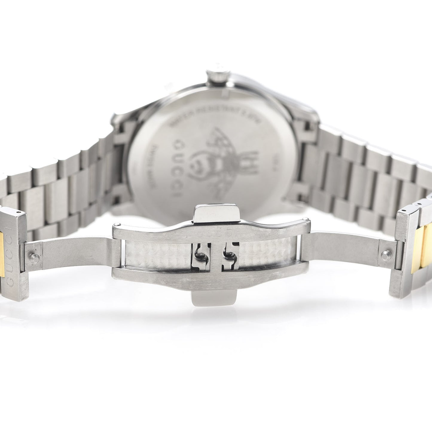 Stainless Steel 38mm G-Timeless Two Tone Bee Quartz Watch