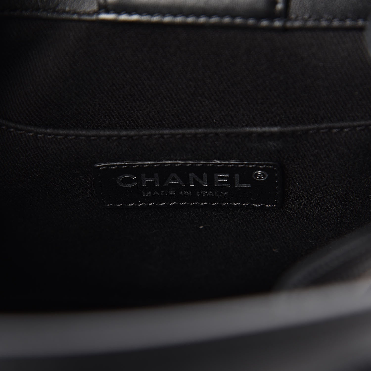 Chanel Caviar Quilted Small CC Bucket Bag Black 6 of 10