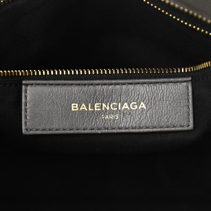 Balenciaga Chevre Gold Metallic Edge Hardware S City Gris Acier 6 of 13