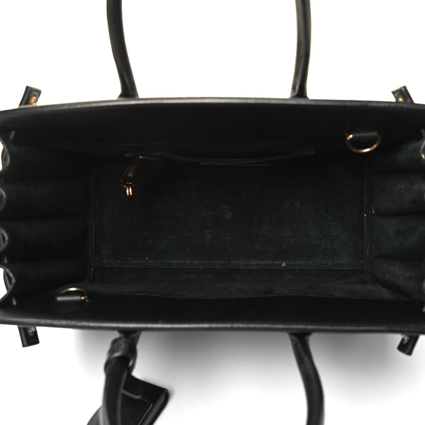 Calfskin Baby Sac De Jour Black