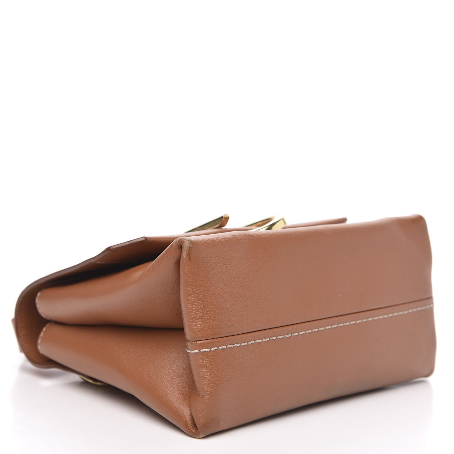 3.1 Smooth Calfskin Mini Alix Top Handle Satchel Tan