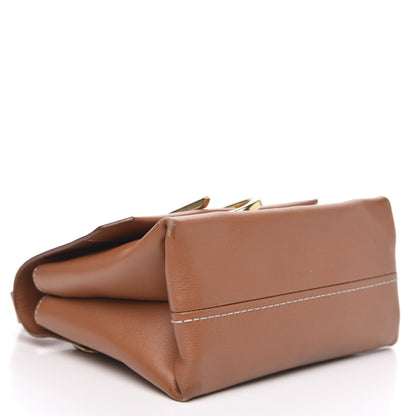 3.1 Phillip Lim 3.1 Smooth Calfskin Mini Alix Top Handle Satchel Tan 4 of 11